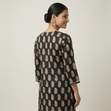 Midnight Printed Lawn