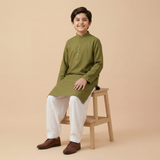 Olive Classic Kurta Trouser
