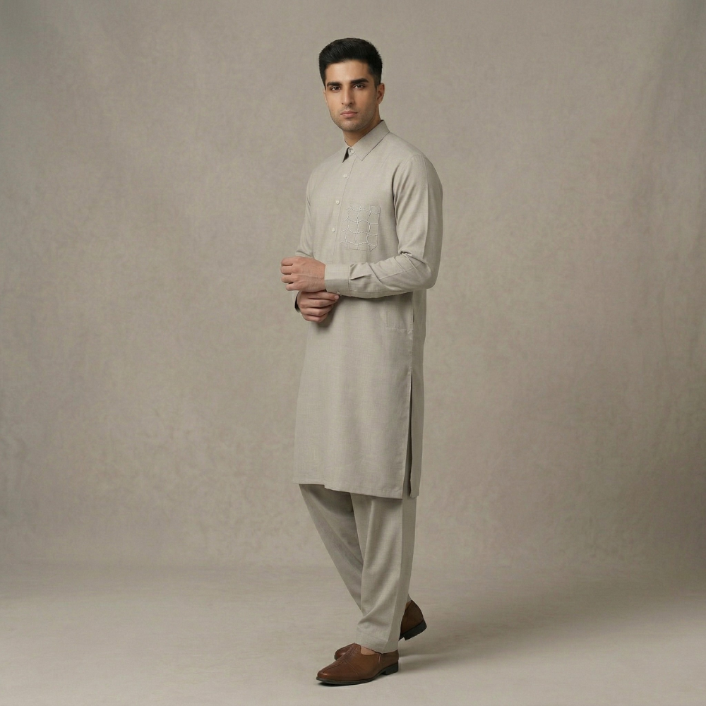 Sand Elegance Kameez & Shalwar
