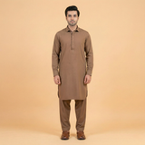 Classic Brown Kameez & Shalwar