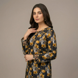 Midnight Floral Lawn Dress
