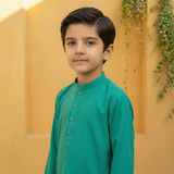 Classic Green Kurta Trouser