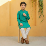 Classic Green Kurta Trouser