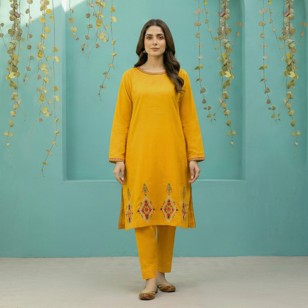 Mustard Breeze Dress