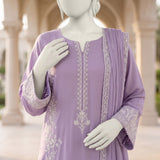 Light Lavender Embroidered Ready-to-Wear Lawn Suit