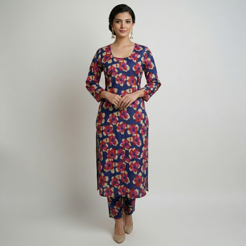Midnight Floral Allure