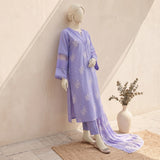 Lilac Embroidered Ready-to-Wear Lawn Suit