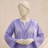 Lilac Embroidered Ready-to-Wear Lawn Suit