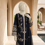 Black Embroidered Ready-to-Wear Lawn Suit
