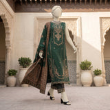 Emerald Embroidered Ready-to-Wear Lawn Suit