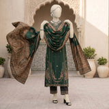 Emerald Embroidered Ready-to-Wear Lawn Suit