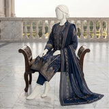 Navy Embroidered Ready-to-Wear Lawn Suit