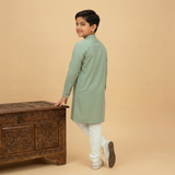 Sage Pocket Kurta Trouser