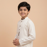 Classic Ivory Kids Kurta Trouser