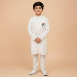 Bird Motif Kurta Trouser