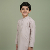 Beige Classic Kurta Trouser