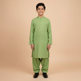Olive Classic Kurta Trouser