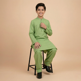 Olive Classic Kurta Trouser