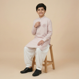 Blush Cotton Kurta Trouser