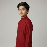 Crimson Embroidery Kurta Trouser