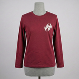 Maroon Embroidered Sweatshirt